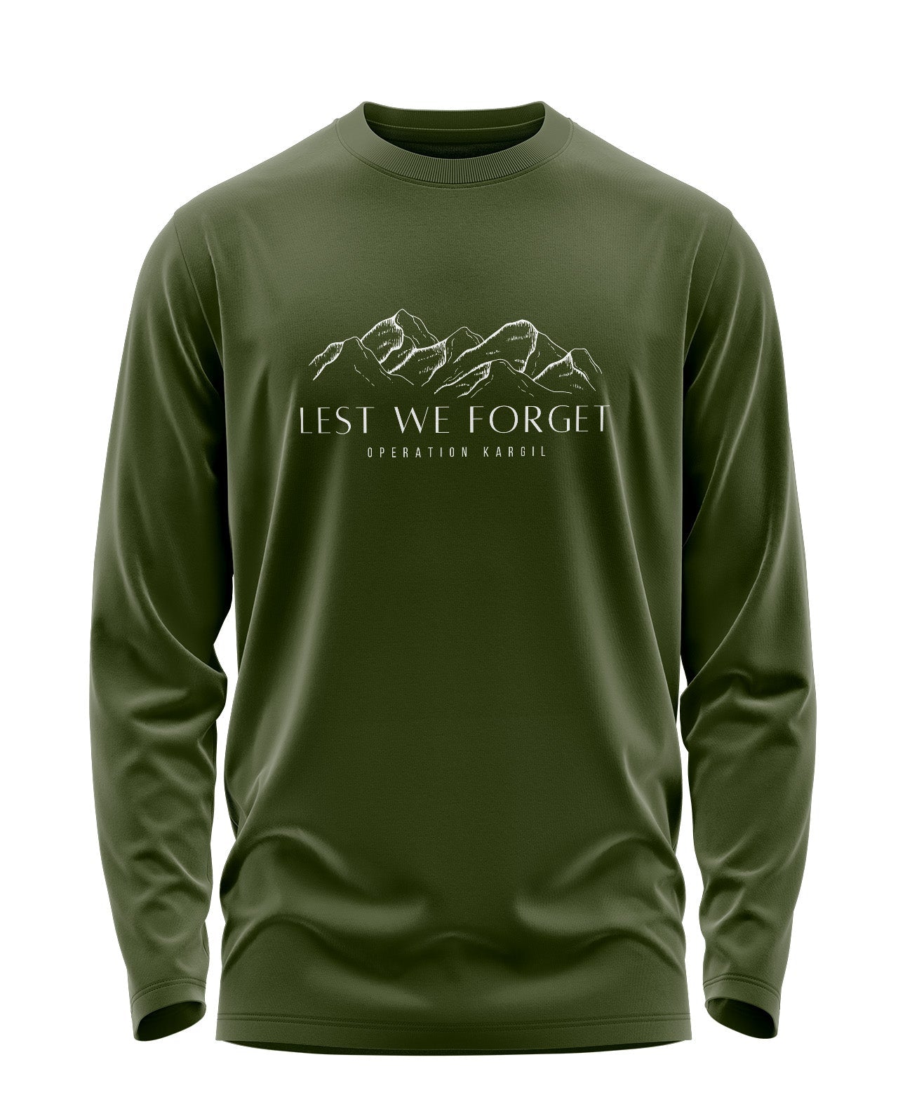 [CS] Lest We Forget Signature Luxesoft Cotton Full Sleeve T-Shirt