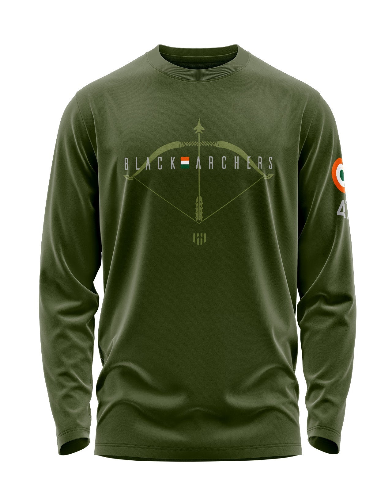 [CS] Black Archers Signature Luxesoft Cotton Full Sleeve T-Shirt