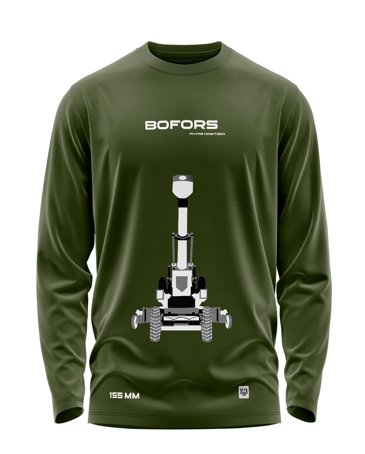 Bofors Howitzer Signature Luxesoft Cotton Full Sleeve T-Shirt