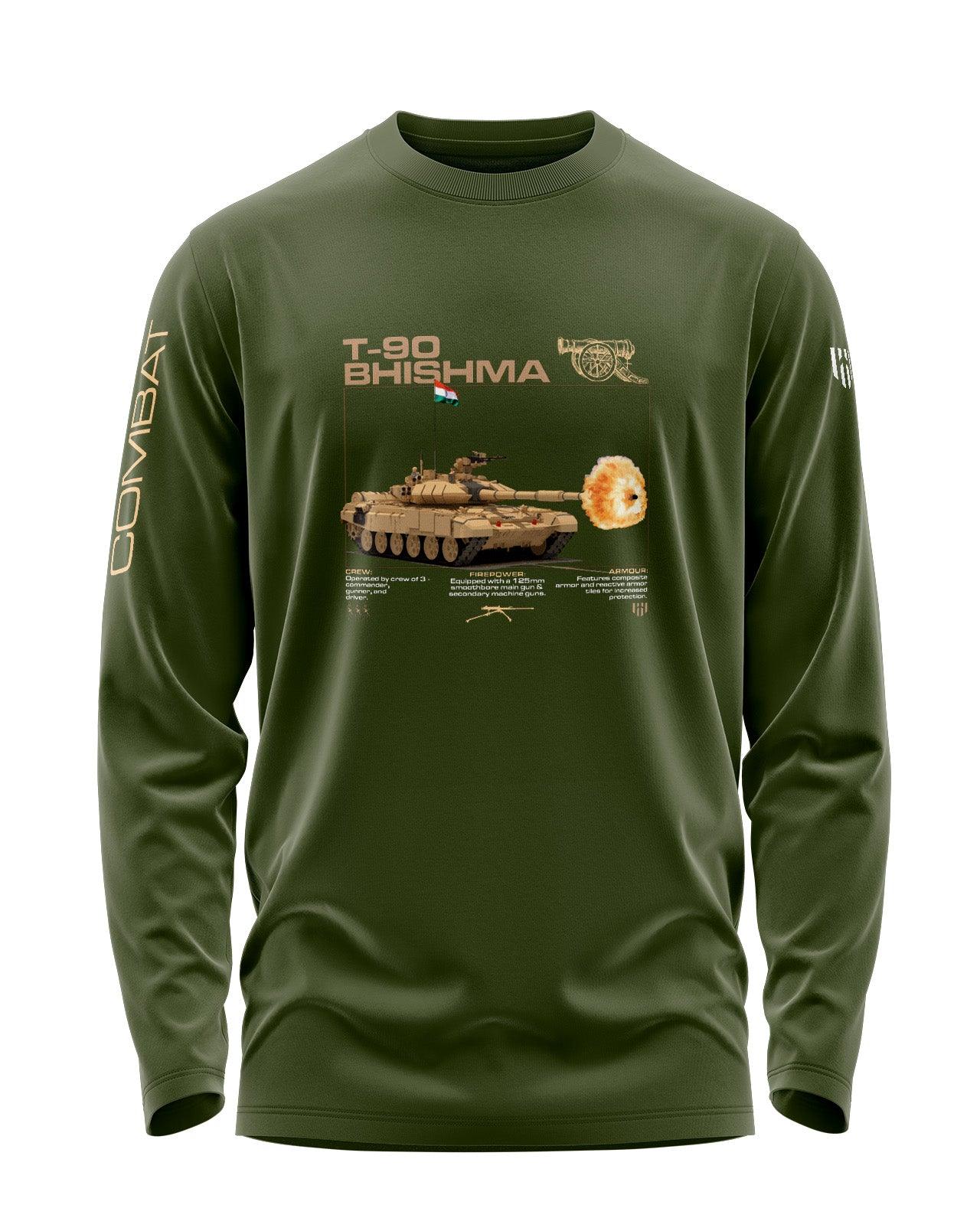 [CS] T-90 Bhisma Combat Signature Luxesoft Cotton Full Sleeve T-Shirt