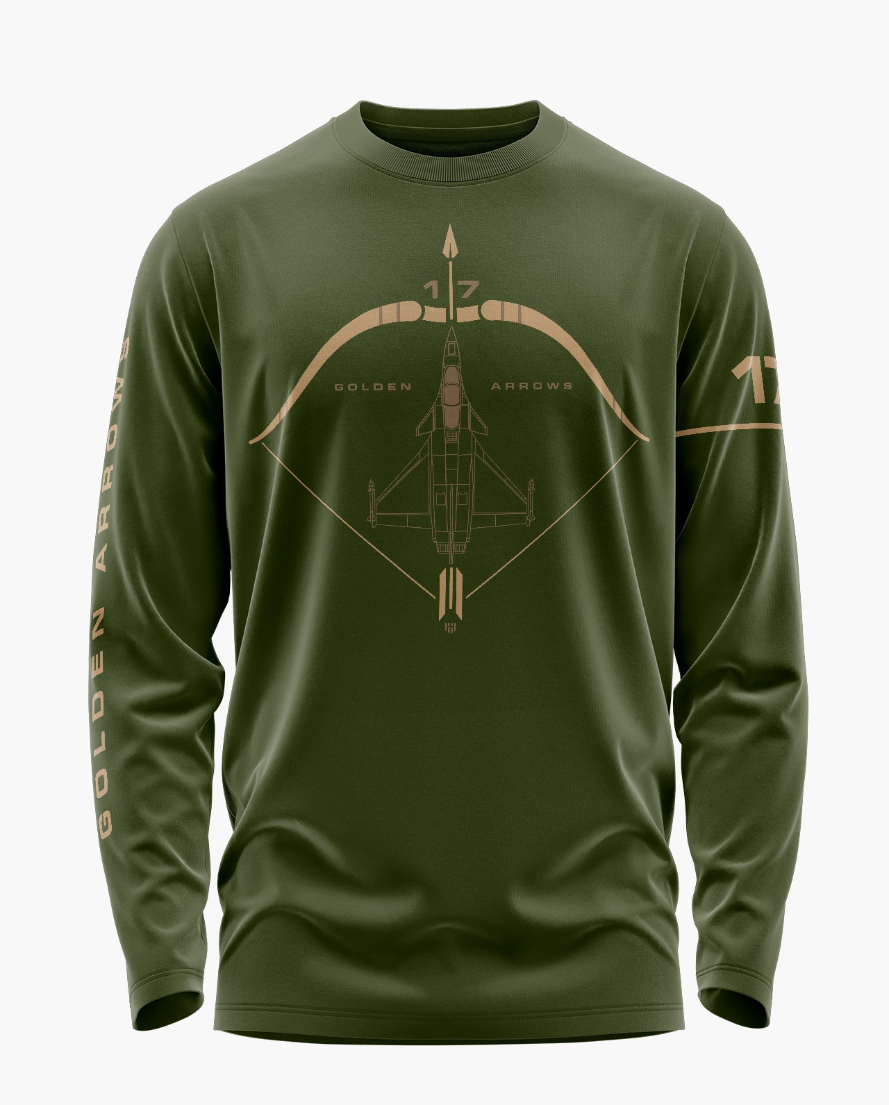 Golden Arrows Squadron Signature Luxesoft Cotton Full Sleeve T-Shirt