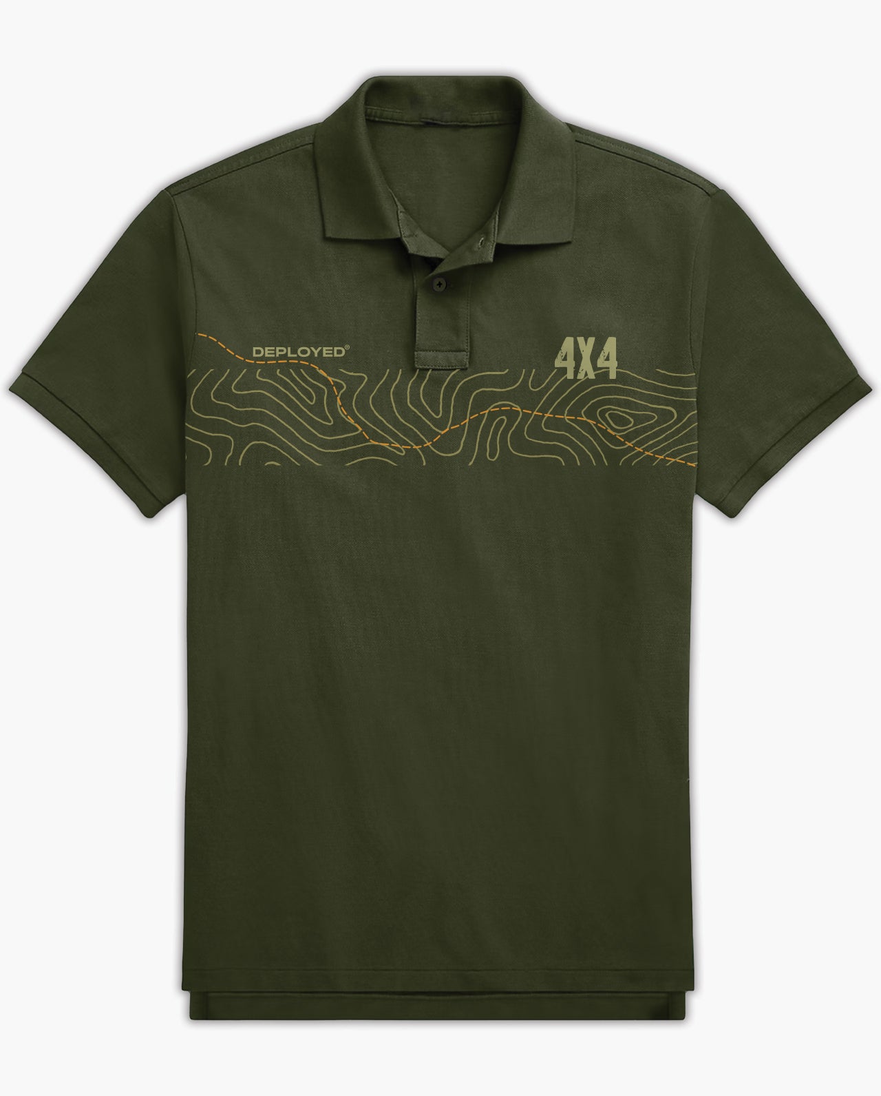 Deployed 4X4 Polo T-Shirt