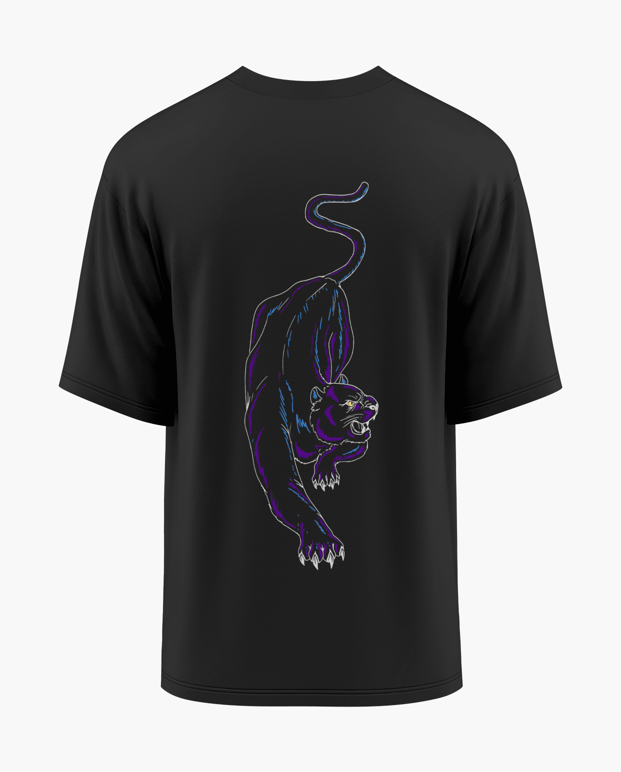 37 Black Panther Oversized T-Shirt - Aero Armour