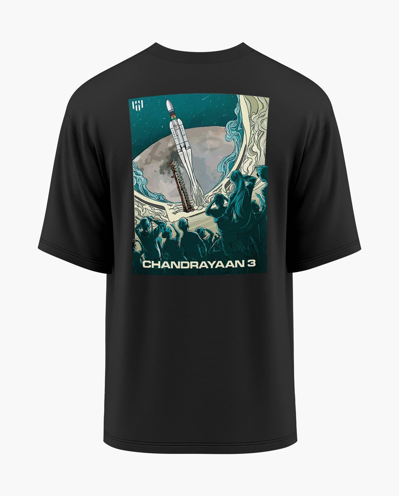 Milestone Chandrayaan 3 Oversized T-Shirt - Aero Armour