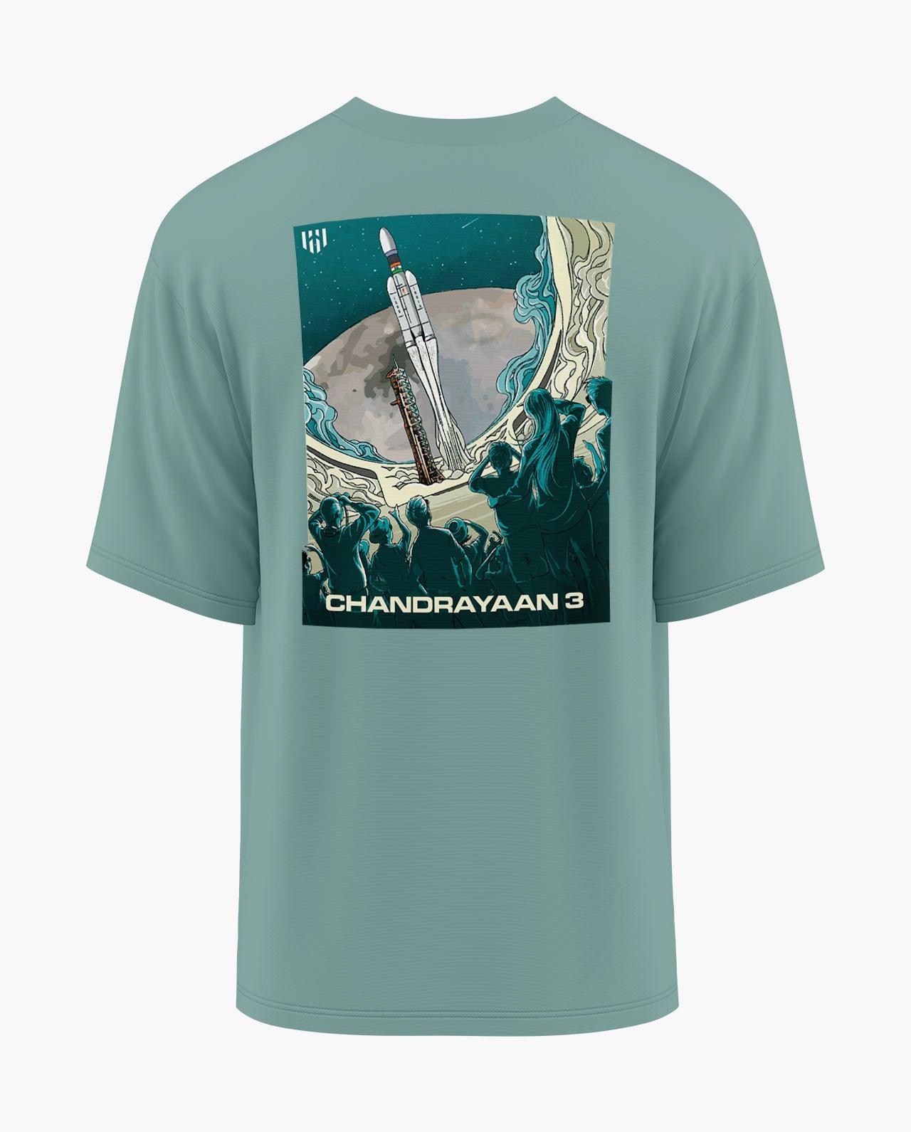 Milestone Chandrayaan 3 Oversized T-Shirt - Aero Armour