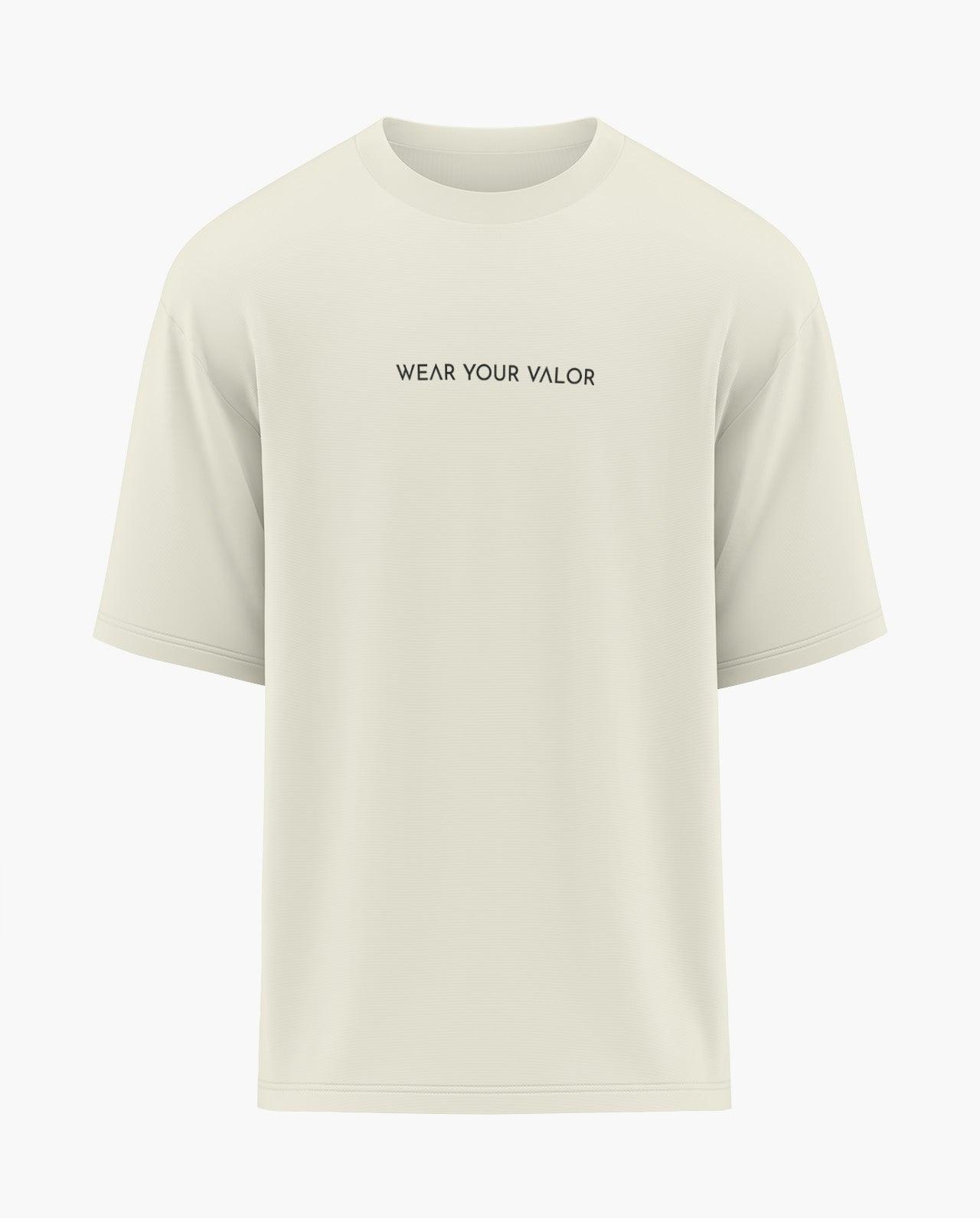 Wear Your Valor Oversized T-Shirt - Aero Armour