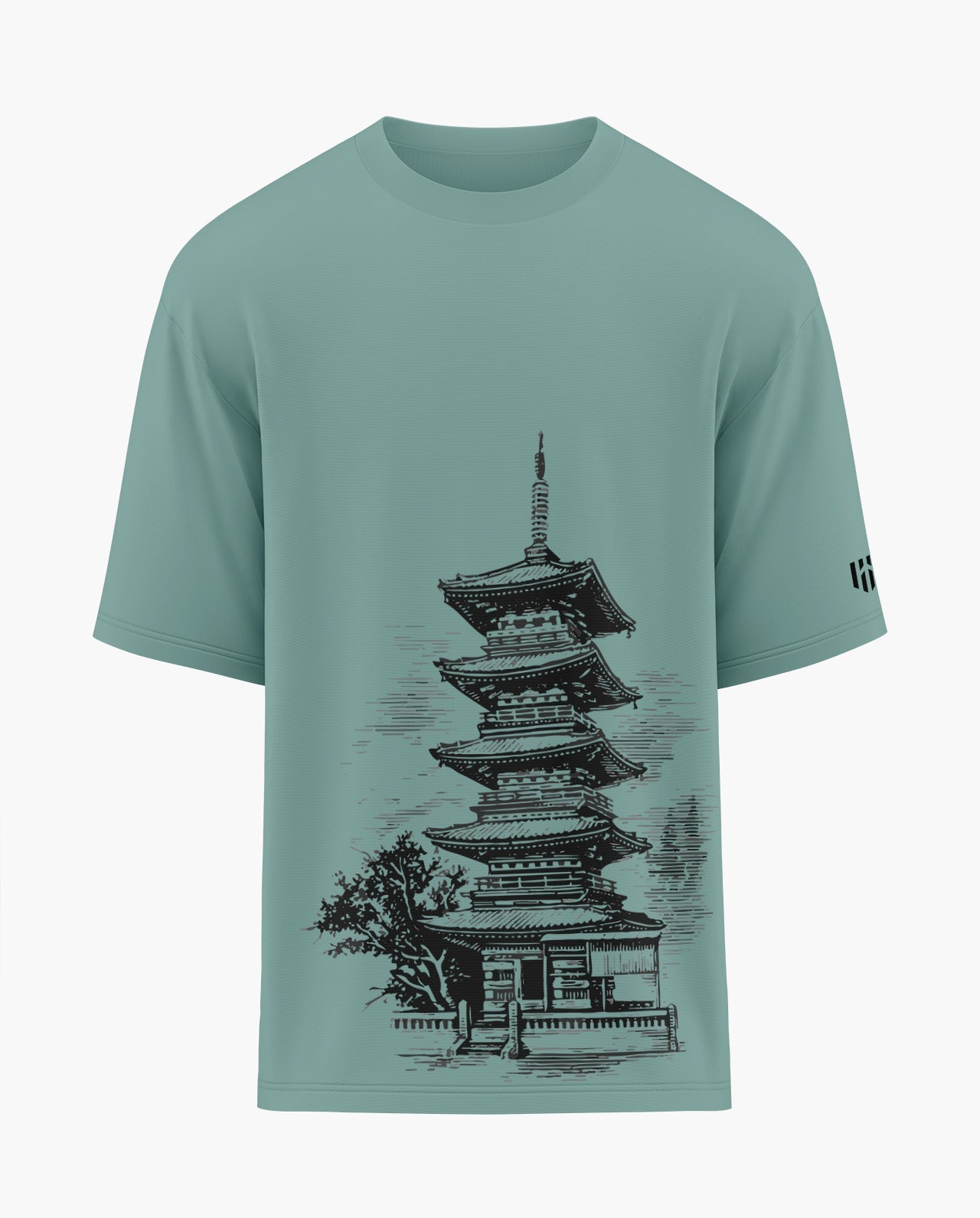 ETERNAL SHRINE Oversized T-Shirt  - CS