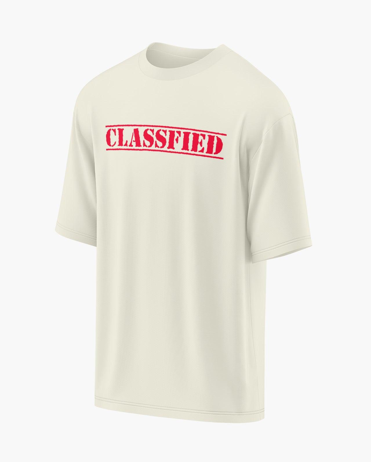 Classified Oversized T-Shirt - Aero Armour