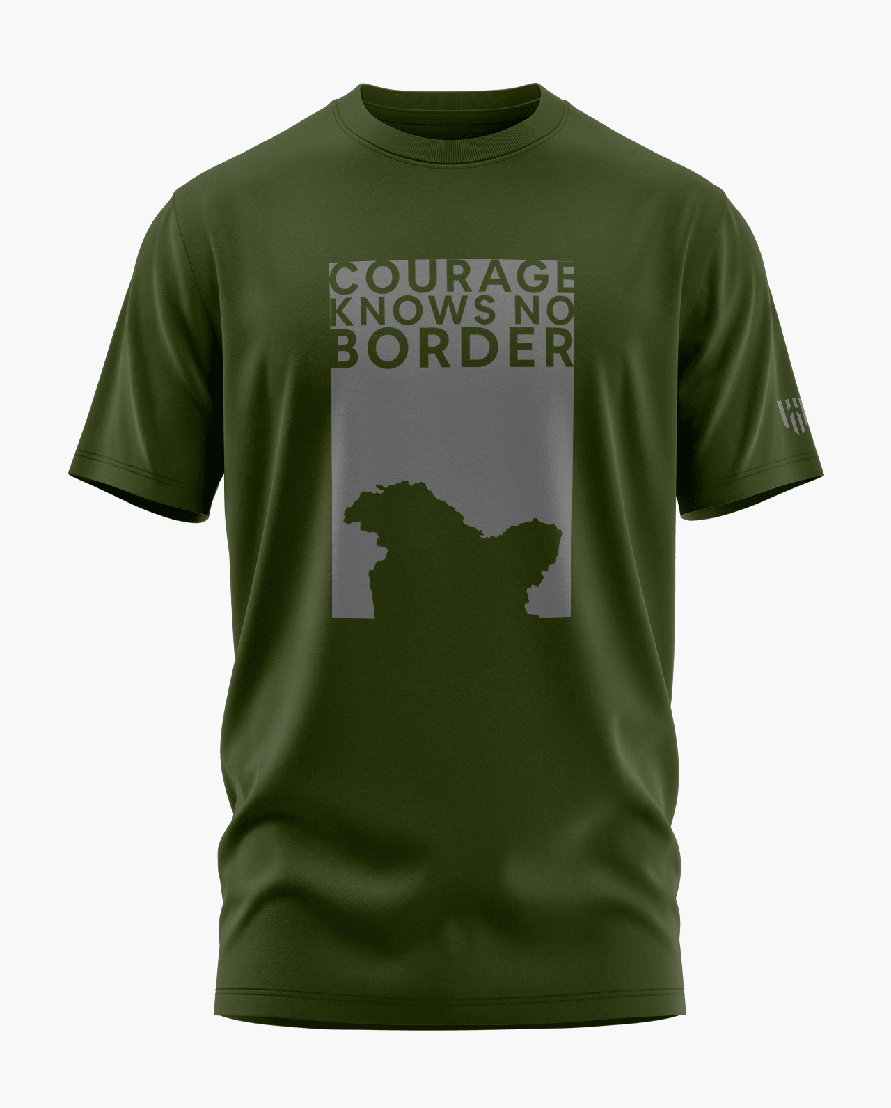[CS] Courage knows no border Signature LuxeSoft Cotton T-Shirt
