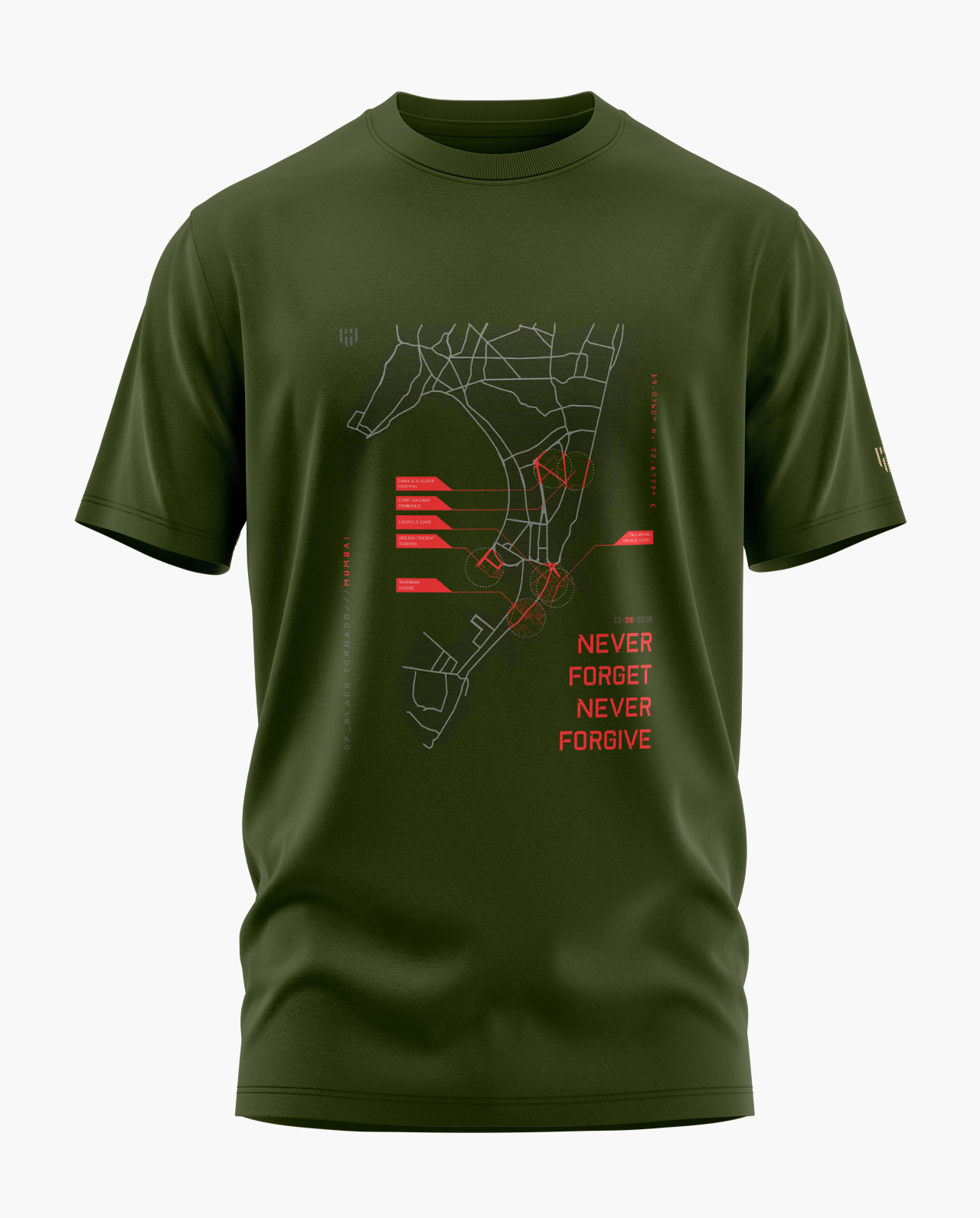 Never Forget Never Forgive Signature LuxeSoft Cotton T-Shirt