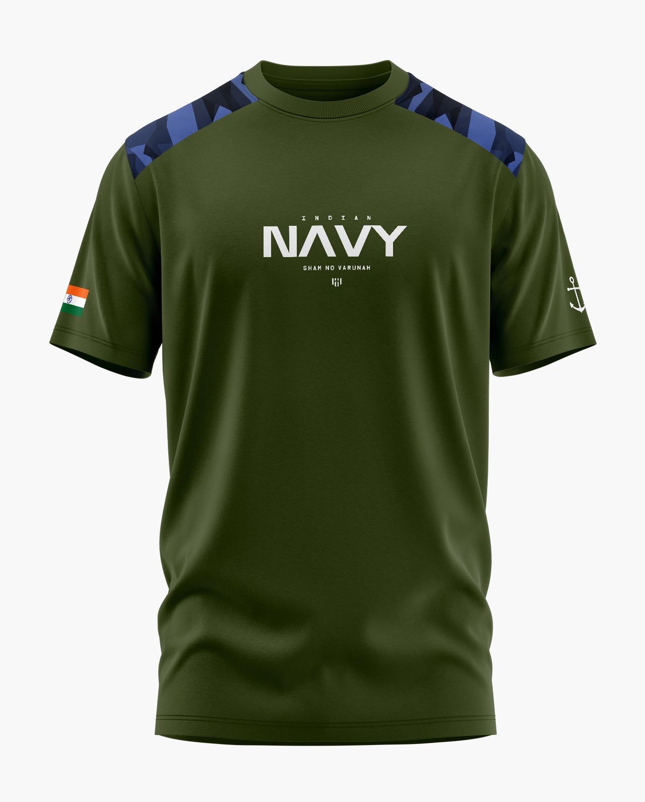 Navy Camo 2.0 Signature LuxeSoft Cotton T-Shirt