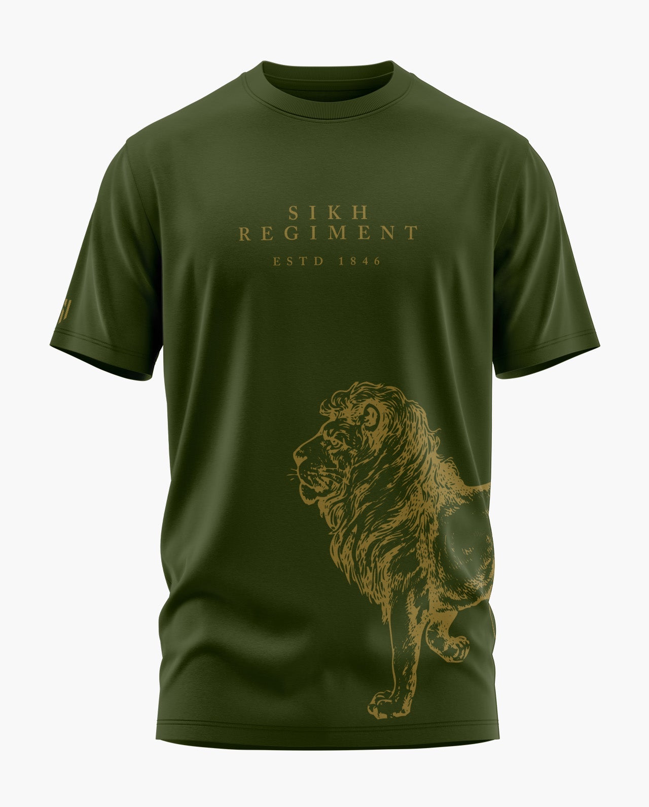 SIKH REGIMENT ROYALE Signature LuxeSoft Cotton T-Shirt  - CS