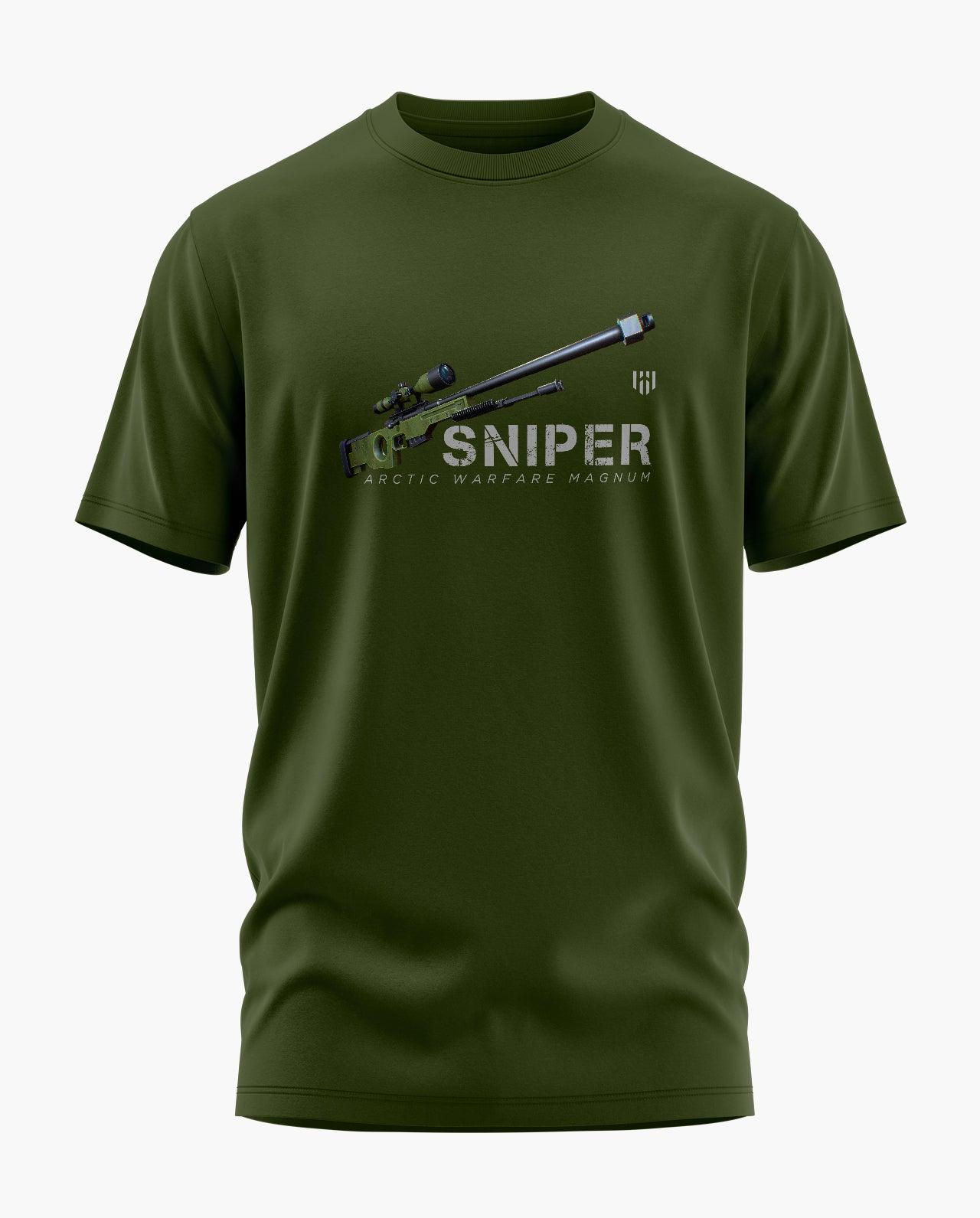 AWM Sniper Signature LuxeSoft Cotton T-Shirt