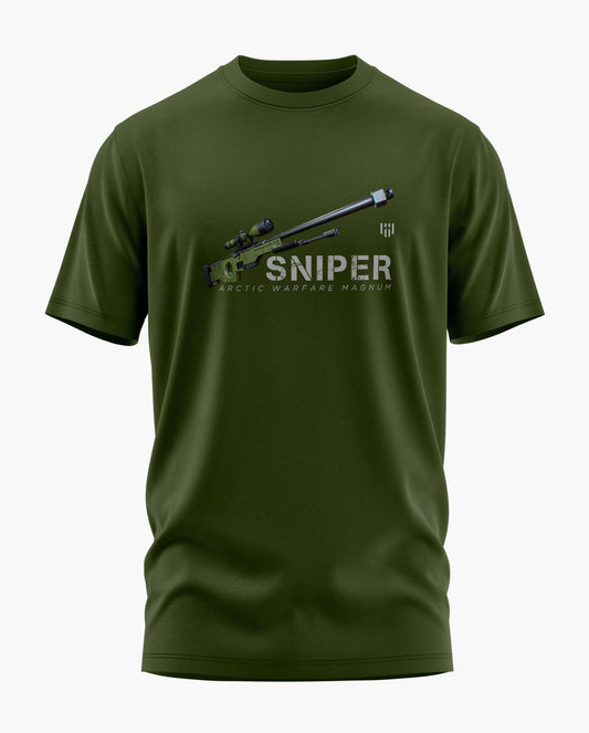 AWM Sniper Signature LuxeSoft Cotton T-Shirt