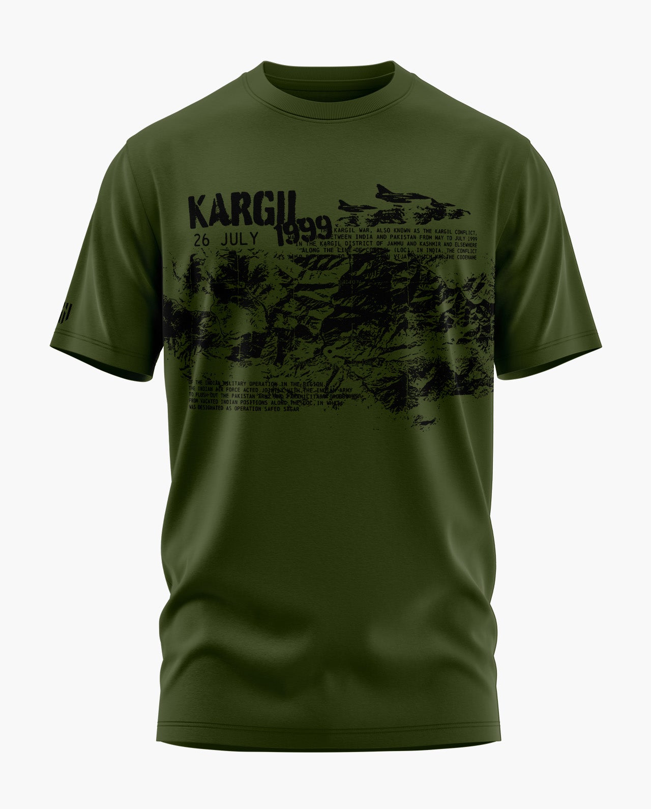 KARGIL NEWSPRINT Signature LuxeSoft Cotton T-Shirt