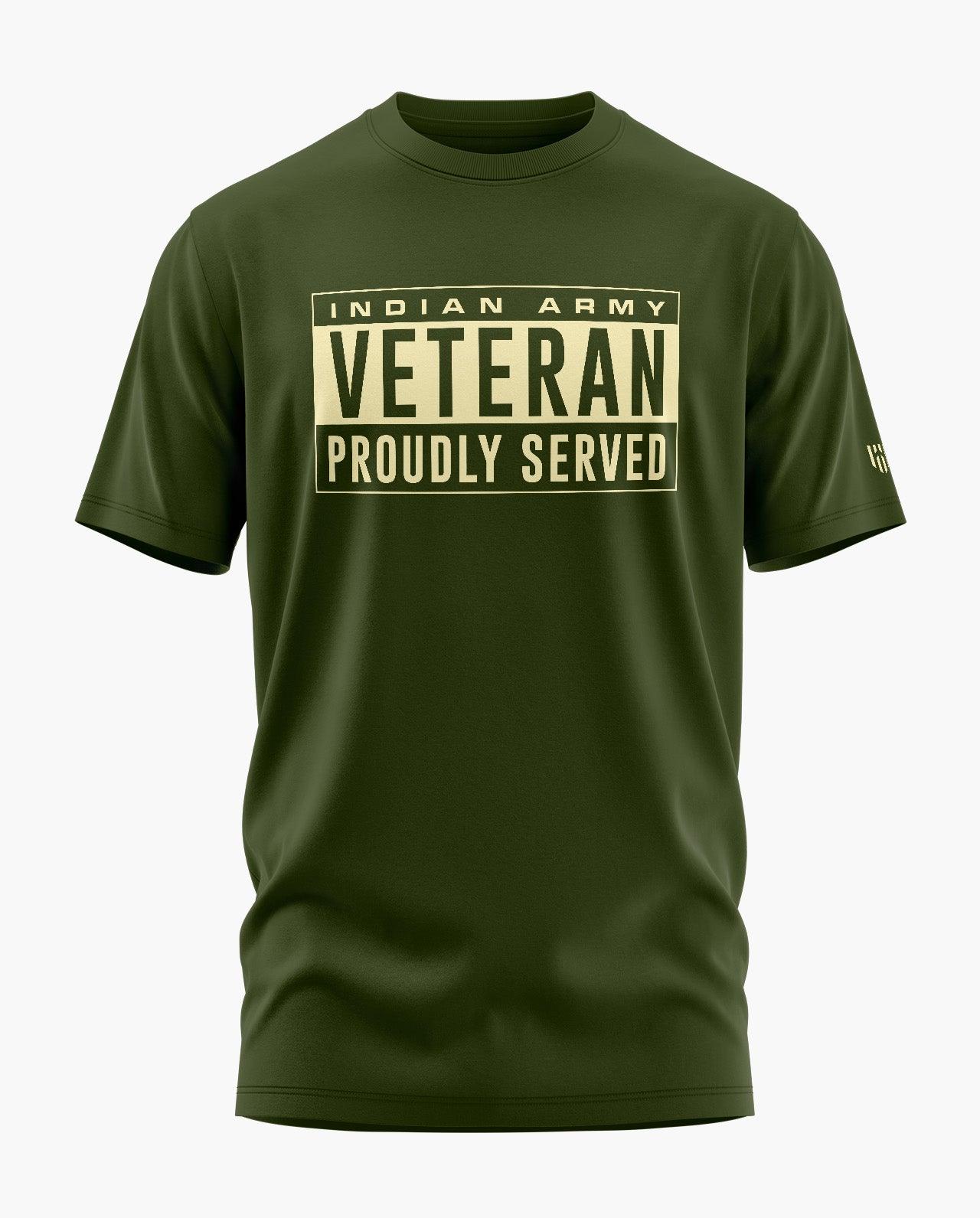 Army Veteran T-Shirt - Aero Armour