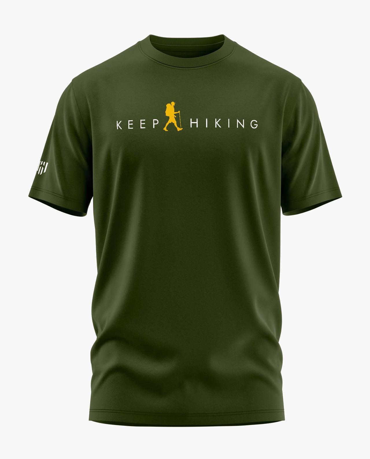 [CS] KEEP HIKING Signature LuxeSoft Cotton T-Shirt