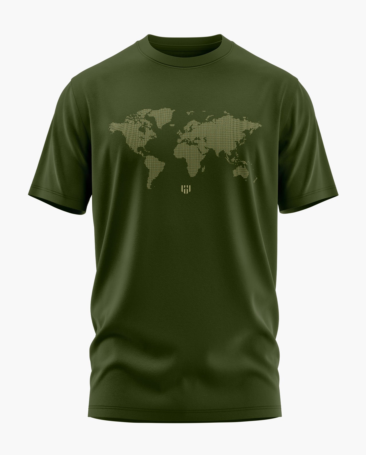 World Map Signature LuxeSoft Cotton T-Shirt