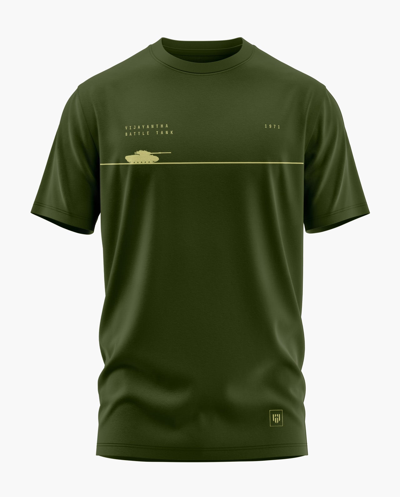 Vijayanta MBT 1971 Signature LuxeSoft Cotton T-Shirt