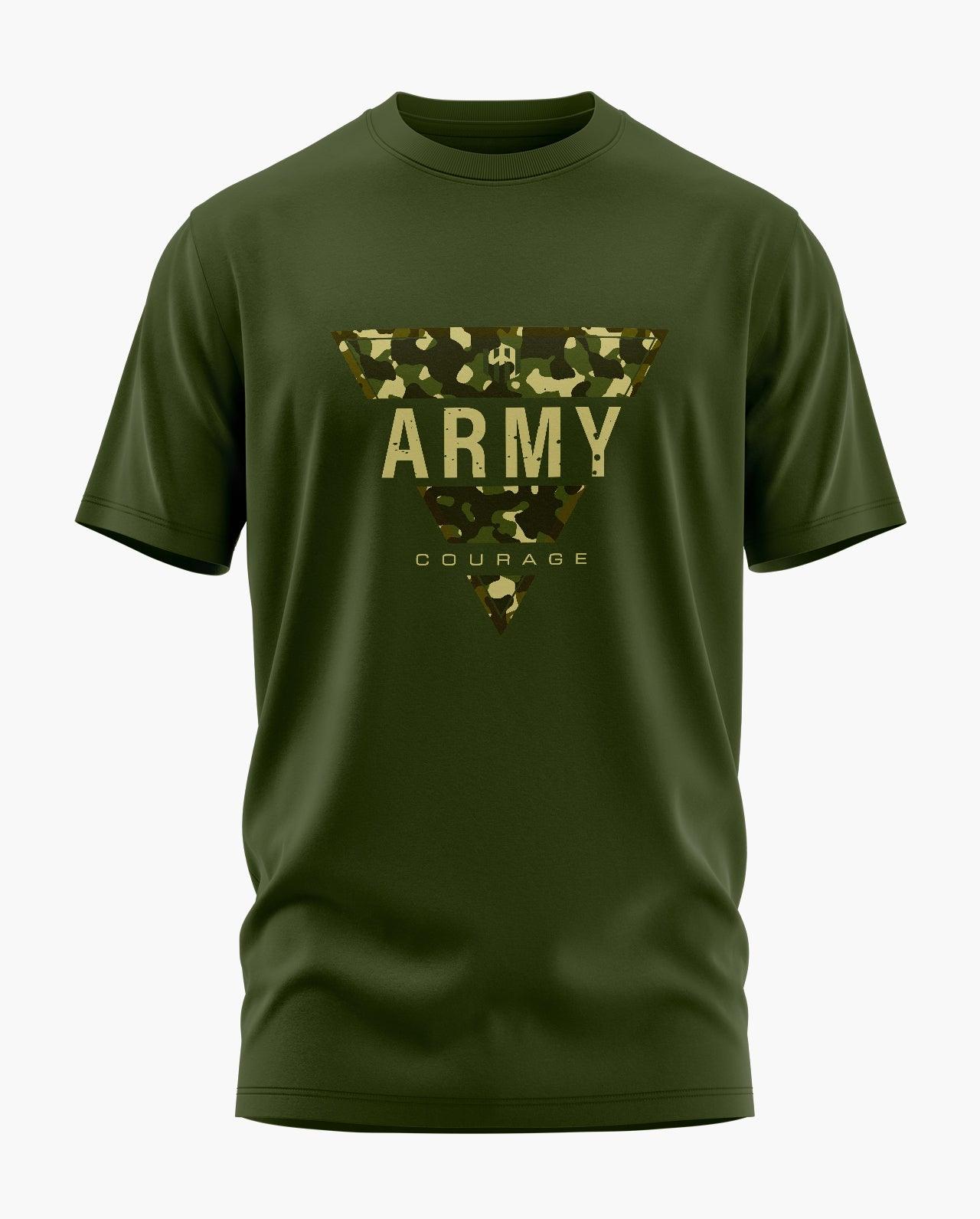 [CS] Army Courage Signature LuxeSoft Cotton T-Shirt