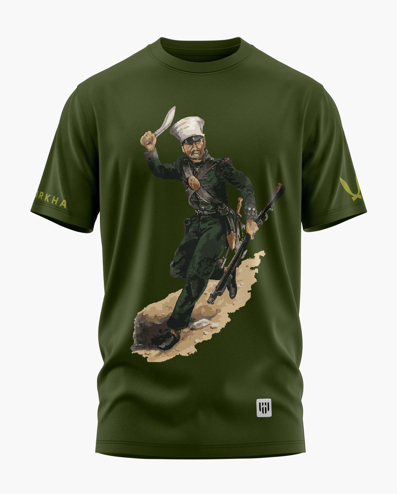 MIGHTY GORKHA Signature LuxeSoft Cotton T-Shirt