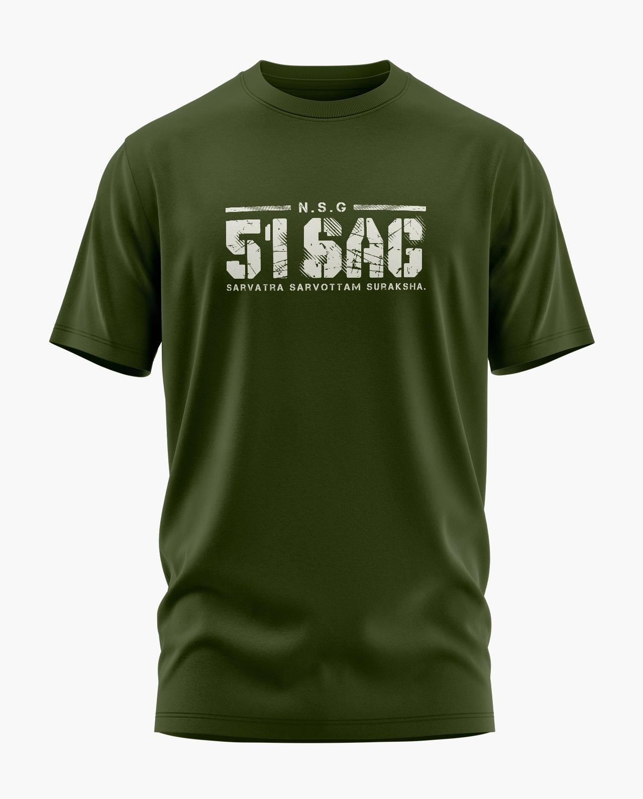 [CS] NSG 51 SAG Motto Signature LuxeSoft Cotton T-Shirt
