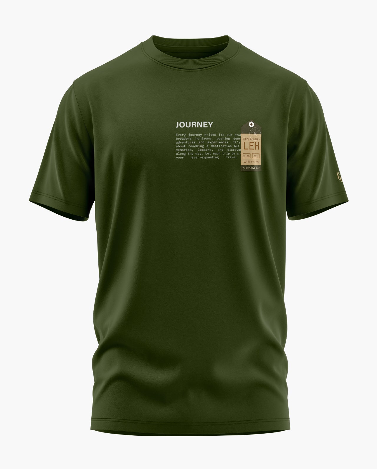 Journey Stamp Signature LuxeSoft Cotton T-Shirt