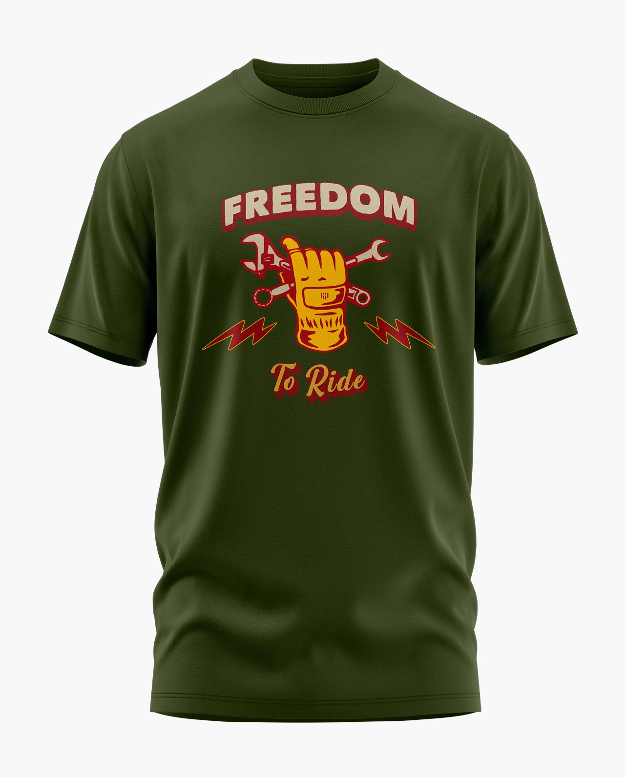 Freedom To Ride Signature LuxeSoft Cotton T-Shirt