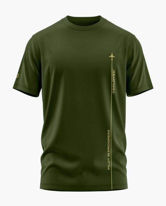 Pilot In Progress 2.0 Signature LuxeSoft Cotton T-Shirt