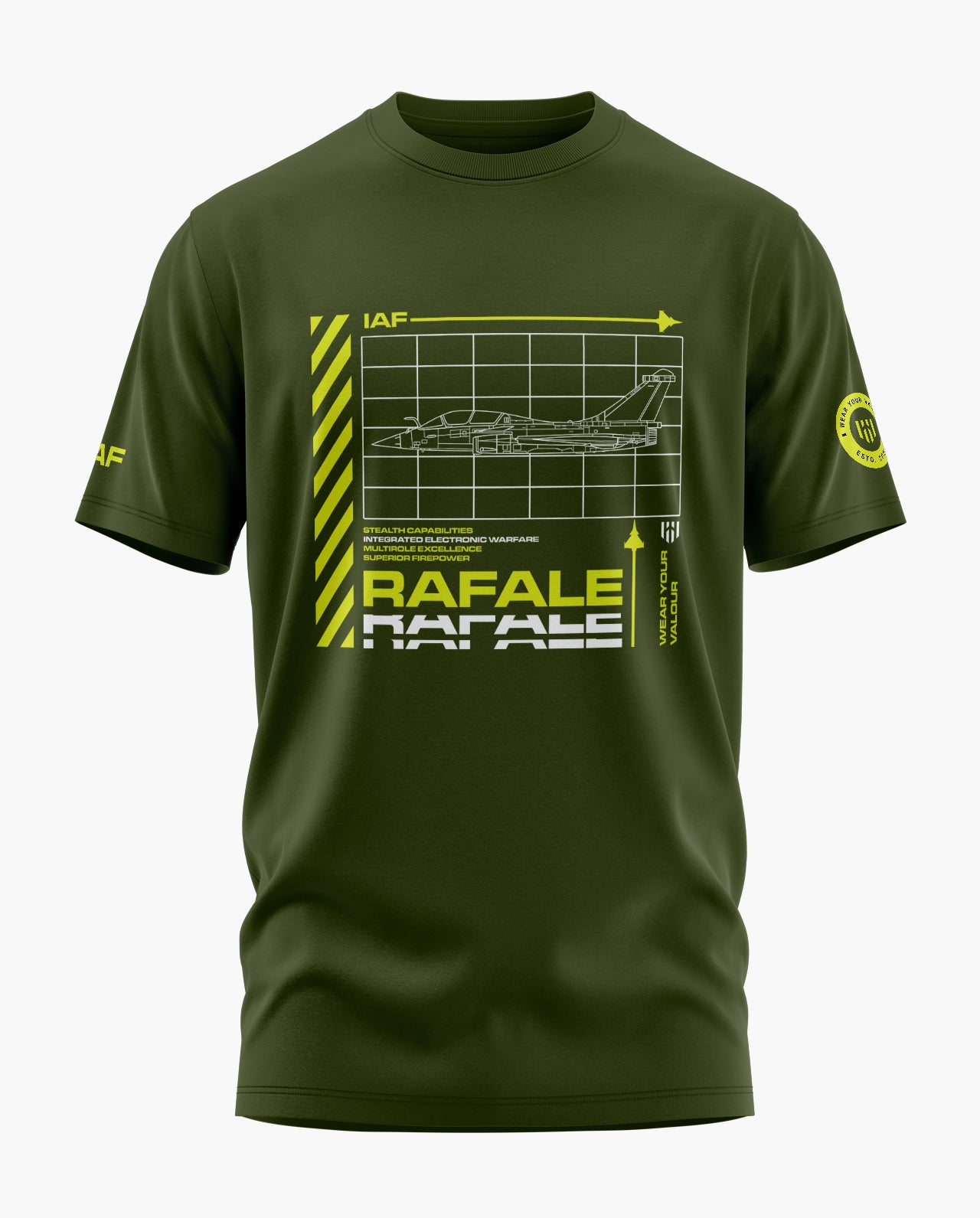 Rafale Stealth Signature LuxeSoft Cotton T-Shirt