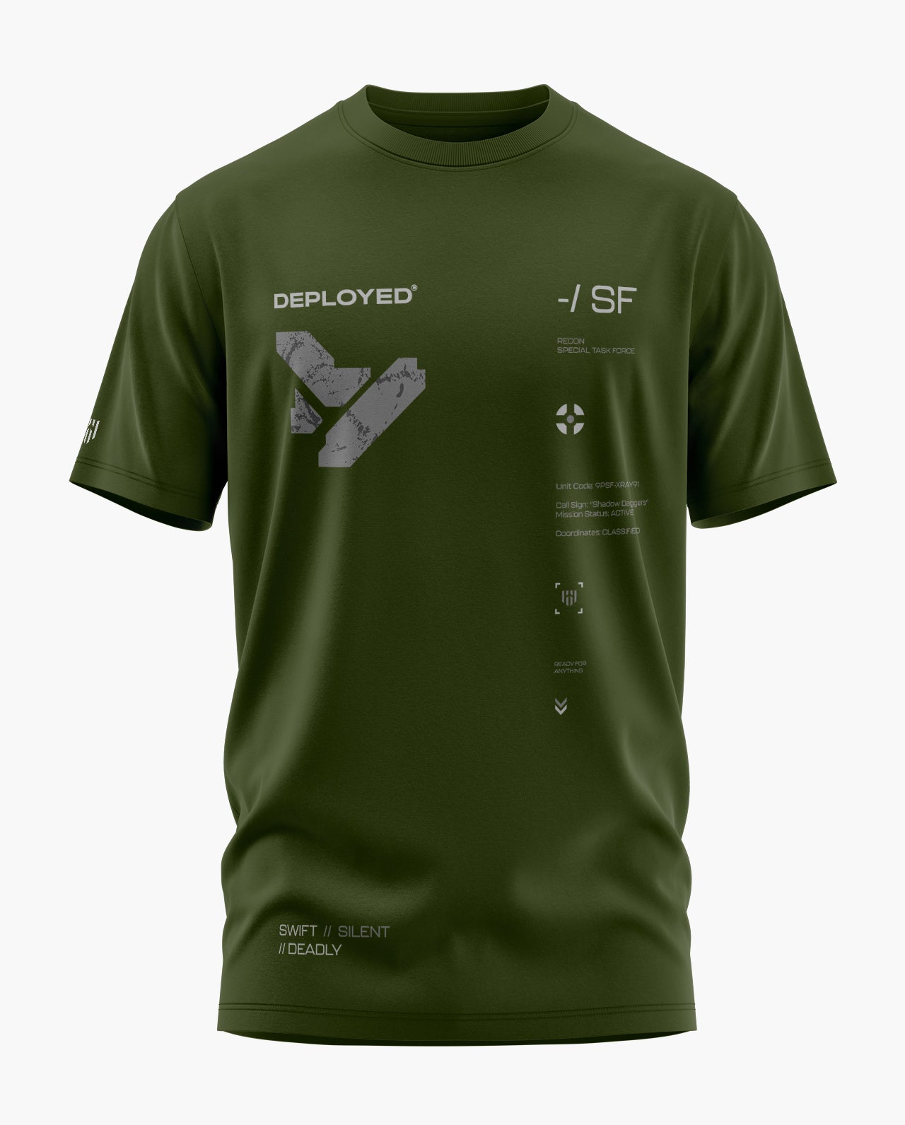 Deployed Sf Command Signature LuxeSoft Cotton T-Shirt