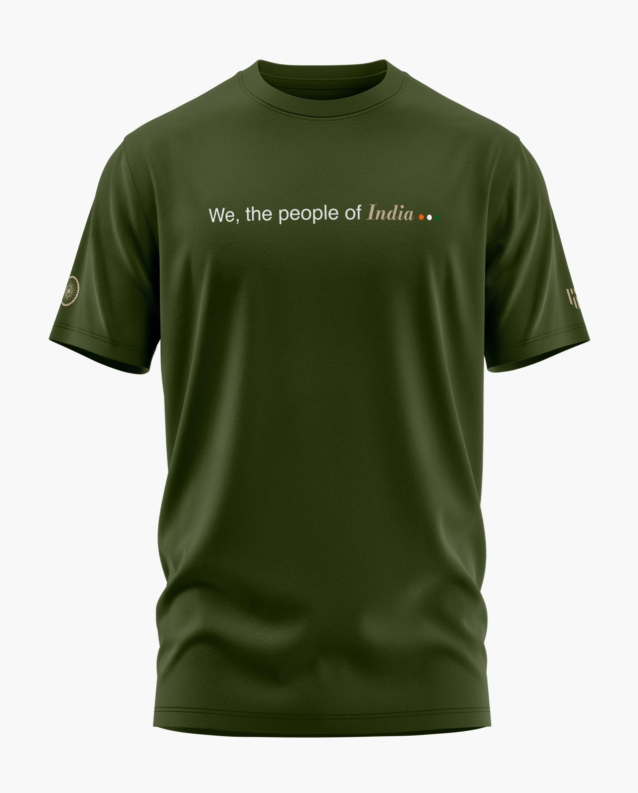 We the people of India Signature LuxeSoft Cotton T-Shirt
