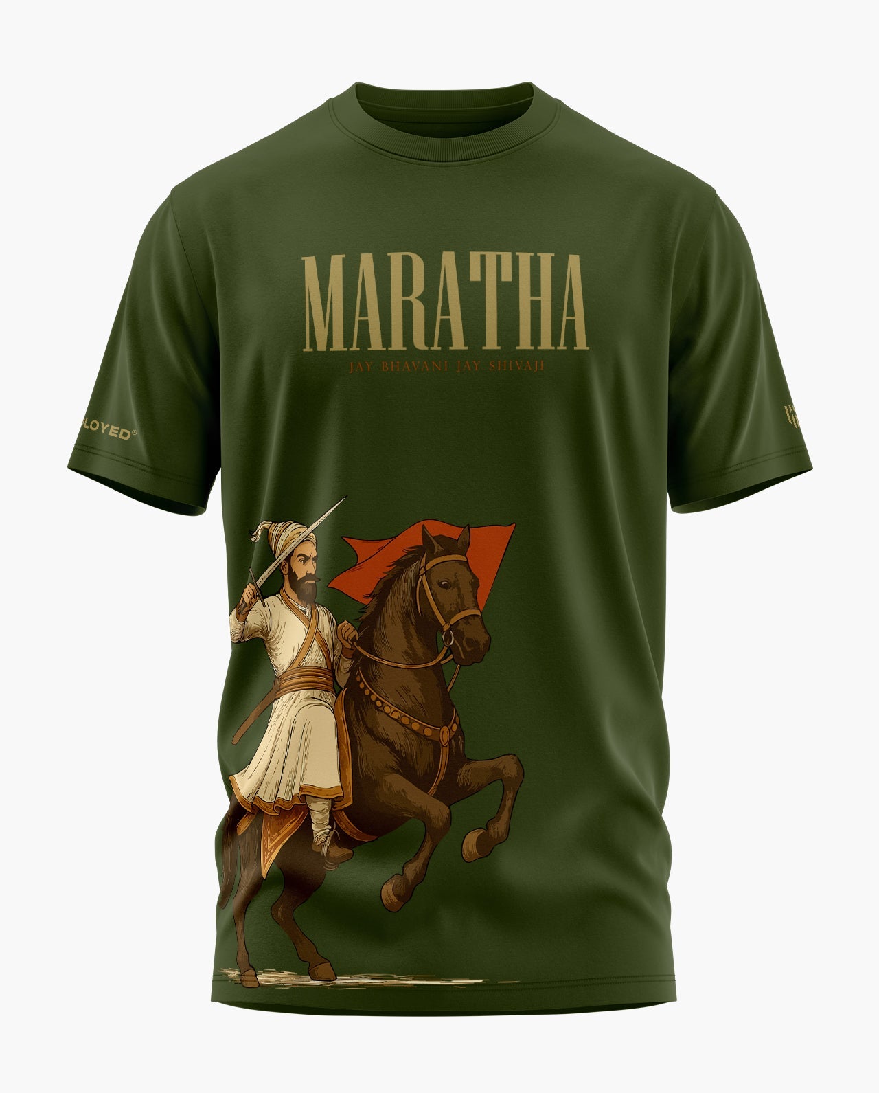 Maratha Signature LuxeSoft Cotton T-Shirt  - CS