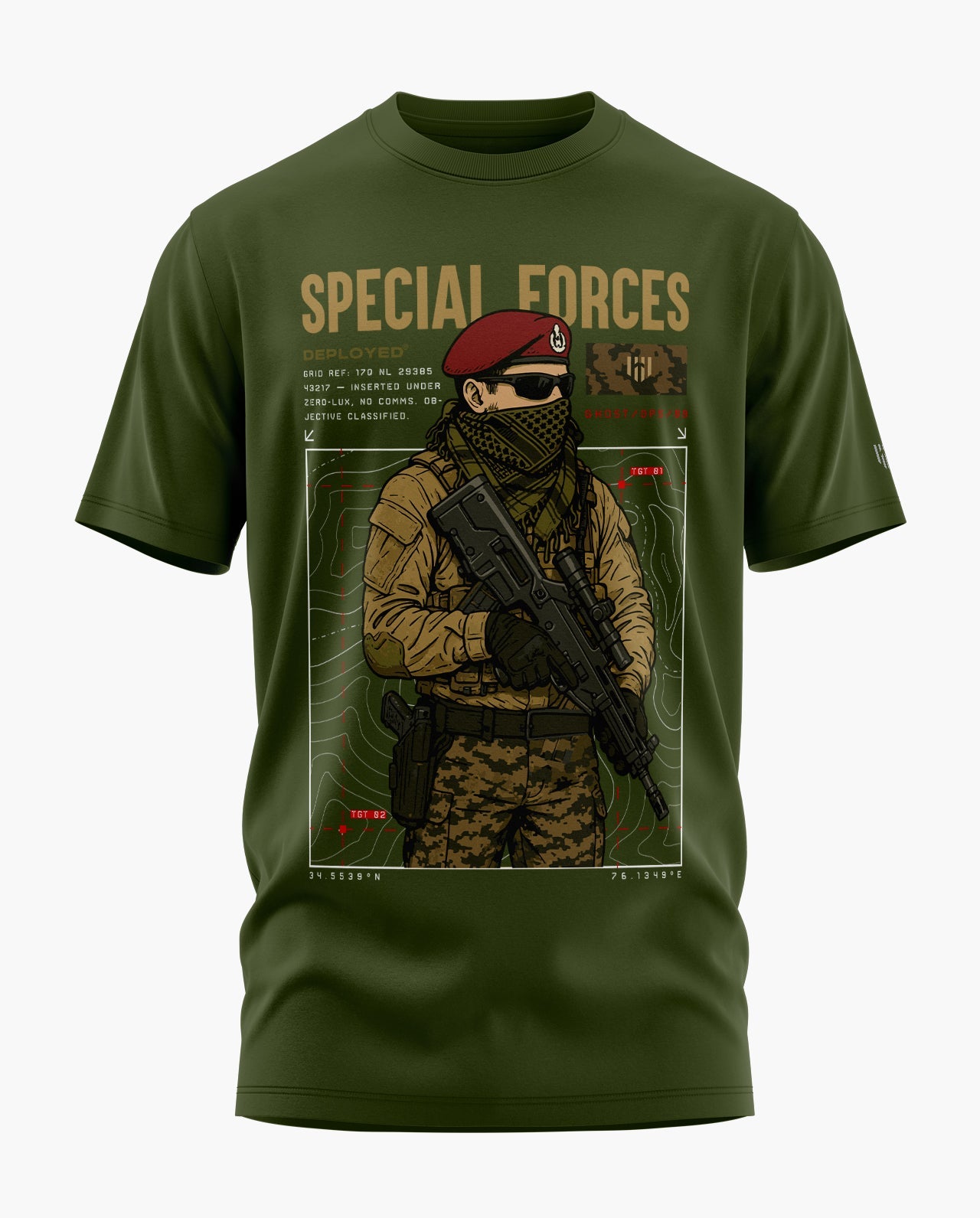 Ghost Ops SF Signature LuxeSoft Cotton T-Shirt  - CS