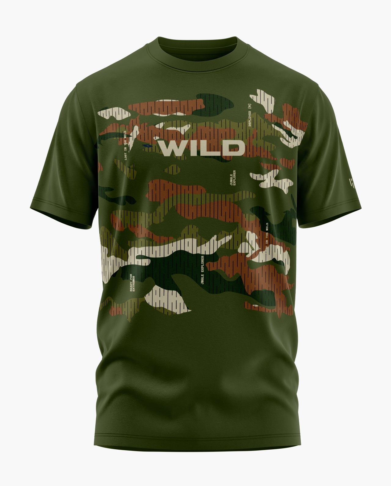 Call Of The Wild Camo Signature LuxeSoft Cotton T-Shirt - CS