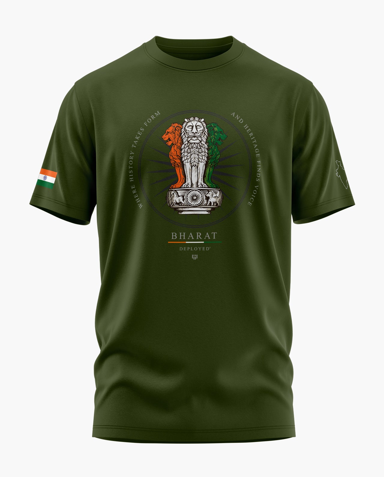 Bharat Royale Signature LuxeSoft Cotton T-Shirt