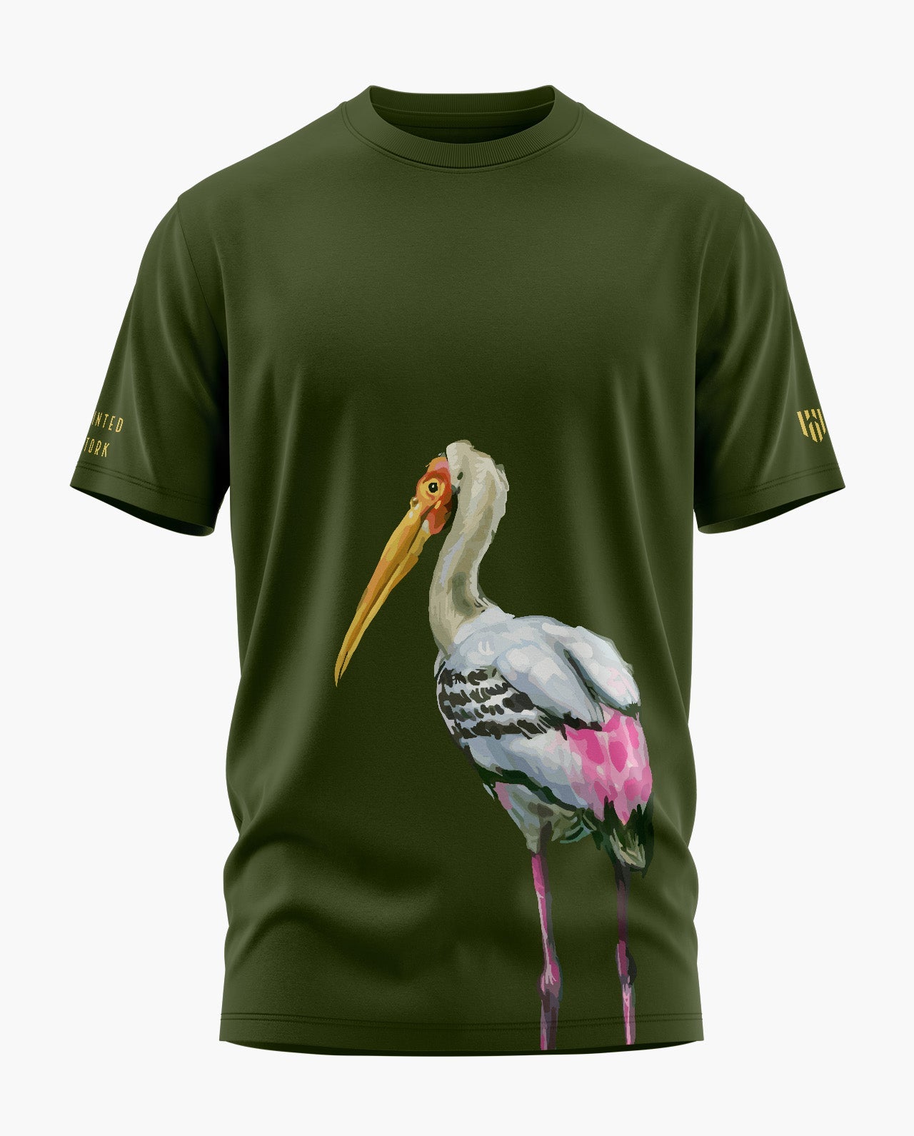 PAINTED STORK Signature LuxeSoft Cotton T-Shirt  - CS