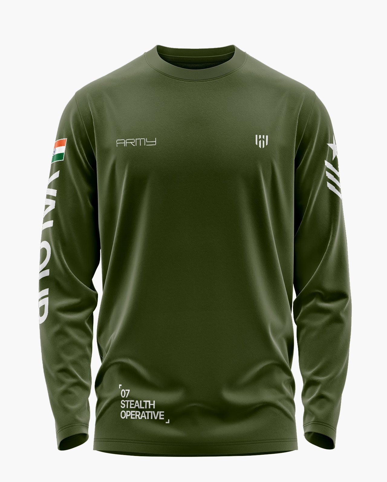 Secret Operative Signature Luxesoft Cotton Full Sleeve T-Shirt - CS