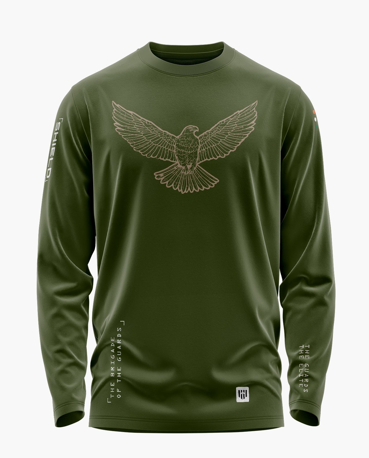 The Brigade Of The Guards Signature Luxesoft Cotton Full Sleeve T-Shirt