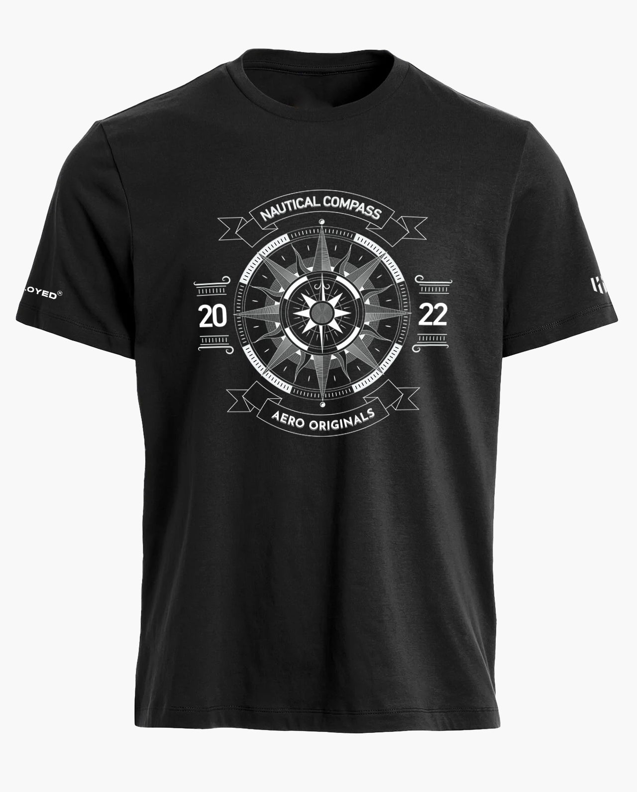 Mariners Nautical Compass Signature LuxeSoft Tencel T-Shirt