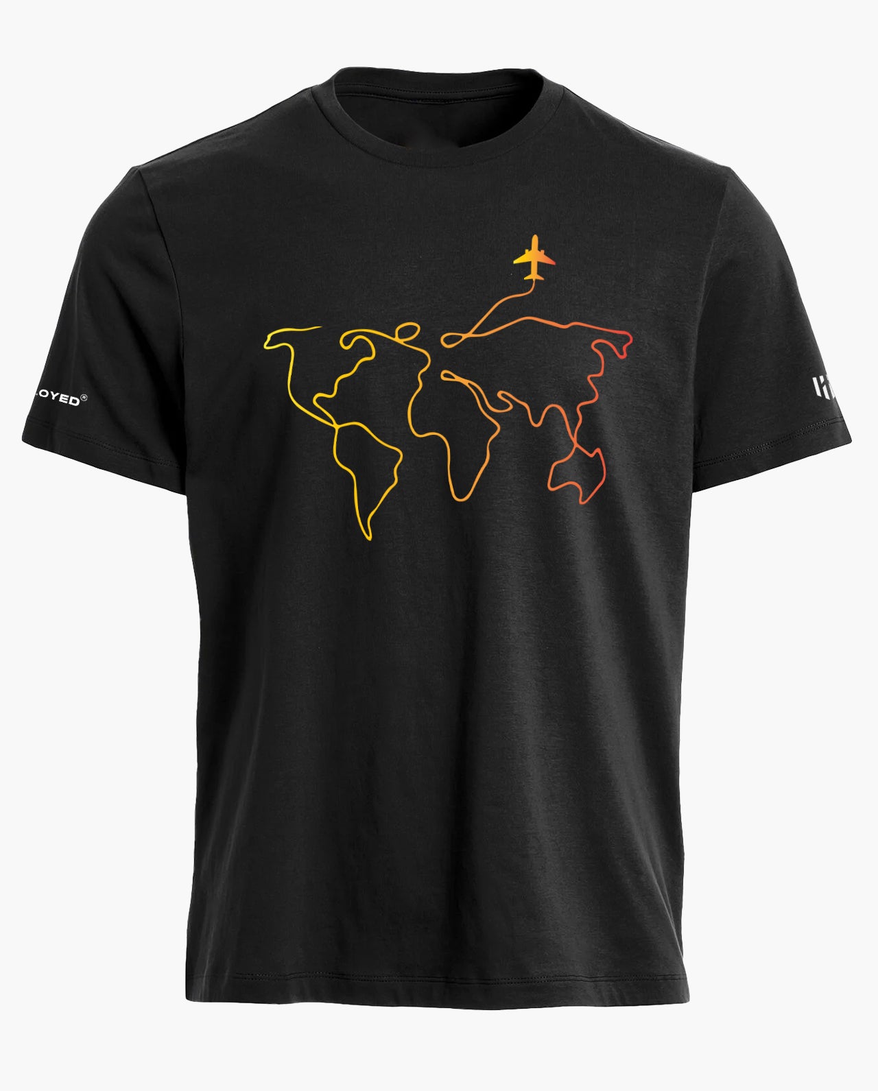 Travelling Around The Earth Signature LuxeSoft Tencel T-Shirt