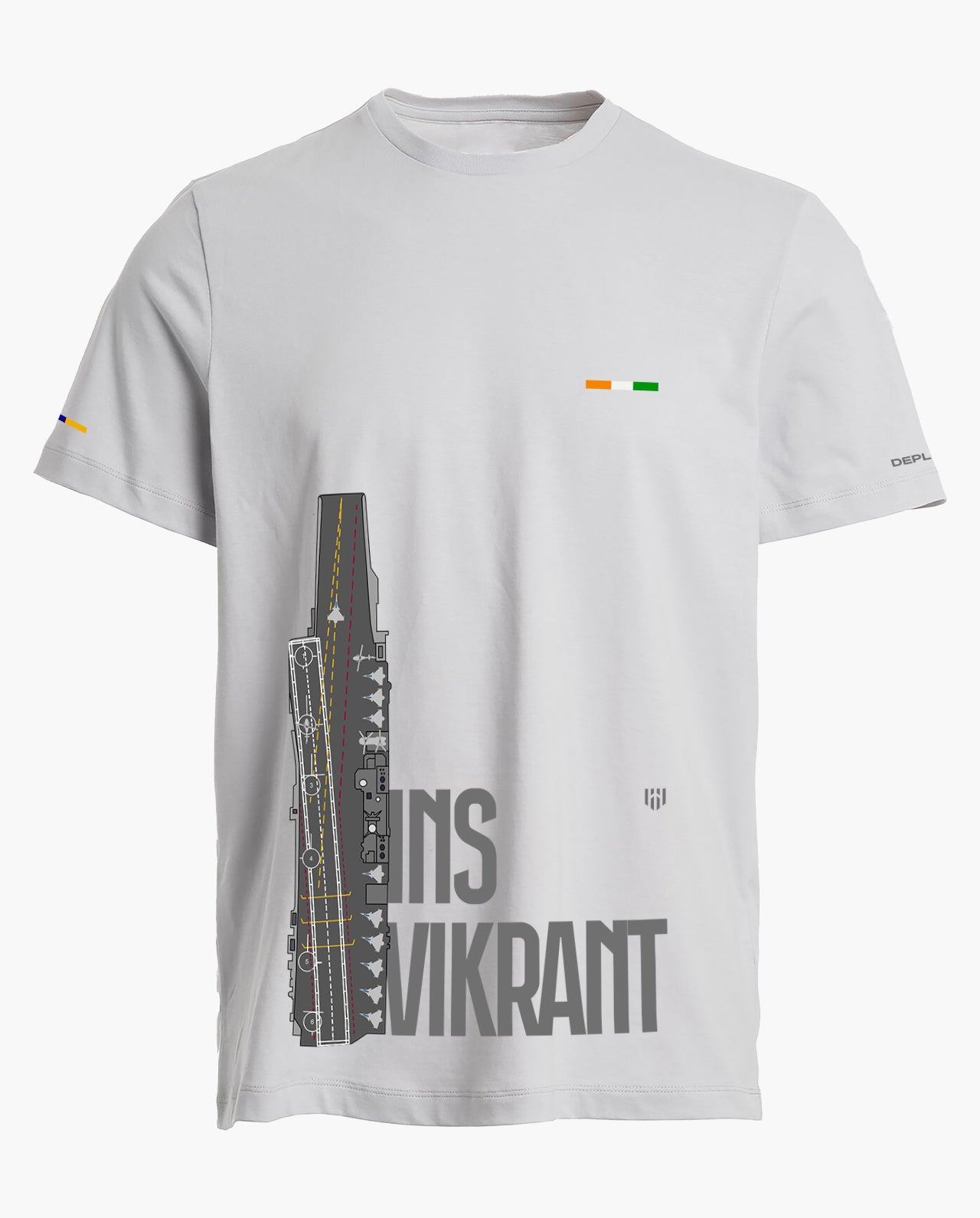 INS Vikrant Legacy Signature LuxeSoft Tencel T-Shirt