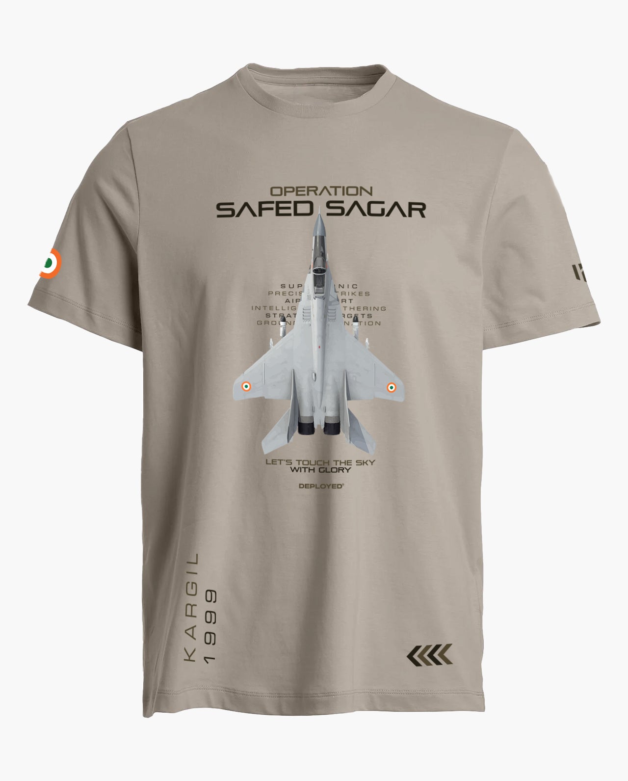 Op. Safed Sagar Tributo Mig 29 Edition Signature LuxeSoft Tencel T-Shirt