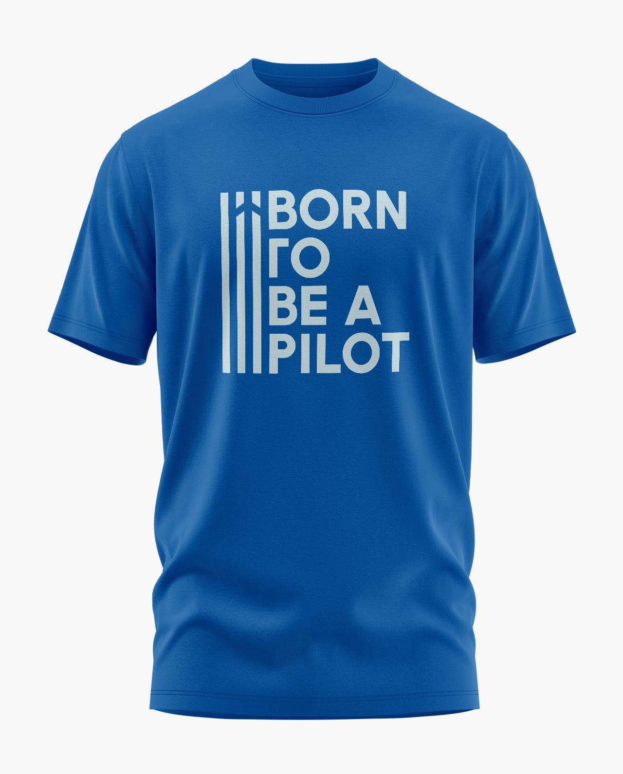 [CS] Born To Be a Pilot Signature LuxeSoft Cotton T-Shirt