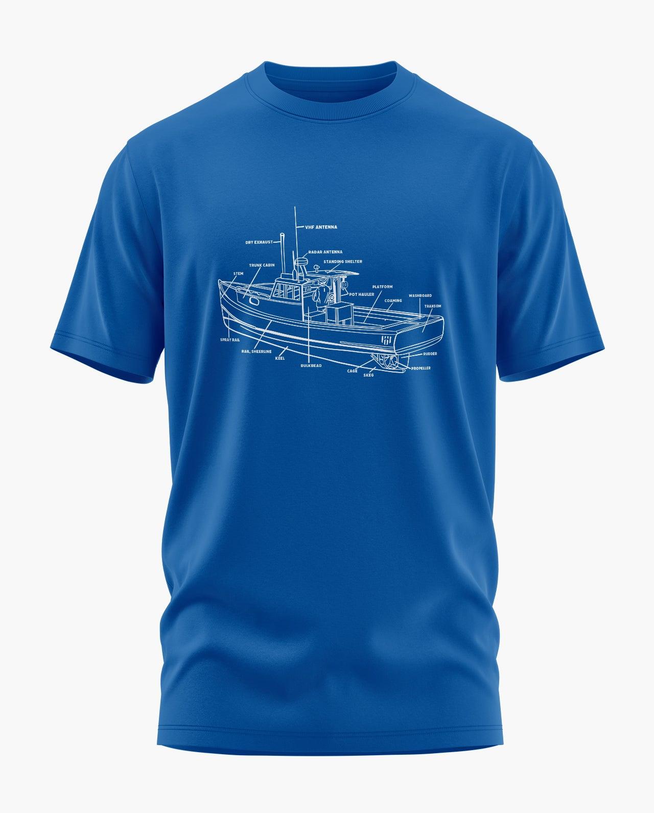[CS] Fishing Boat Parts Signature LuxeSoft Cotton T-Shirt