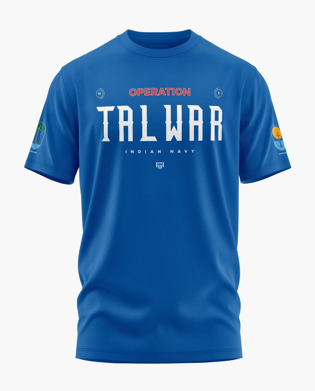 Operation Talwar Indian Navy T-Shirt - Aero Armour