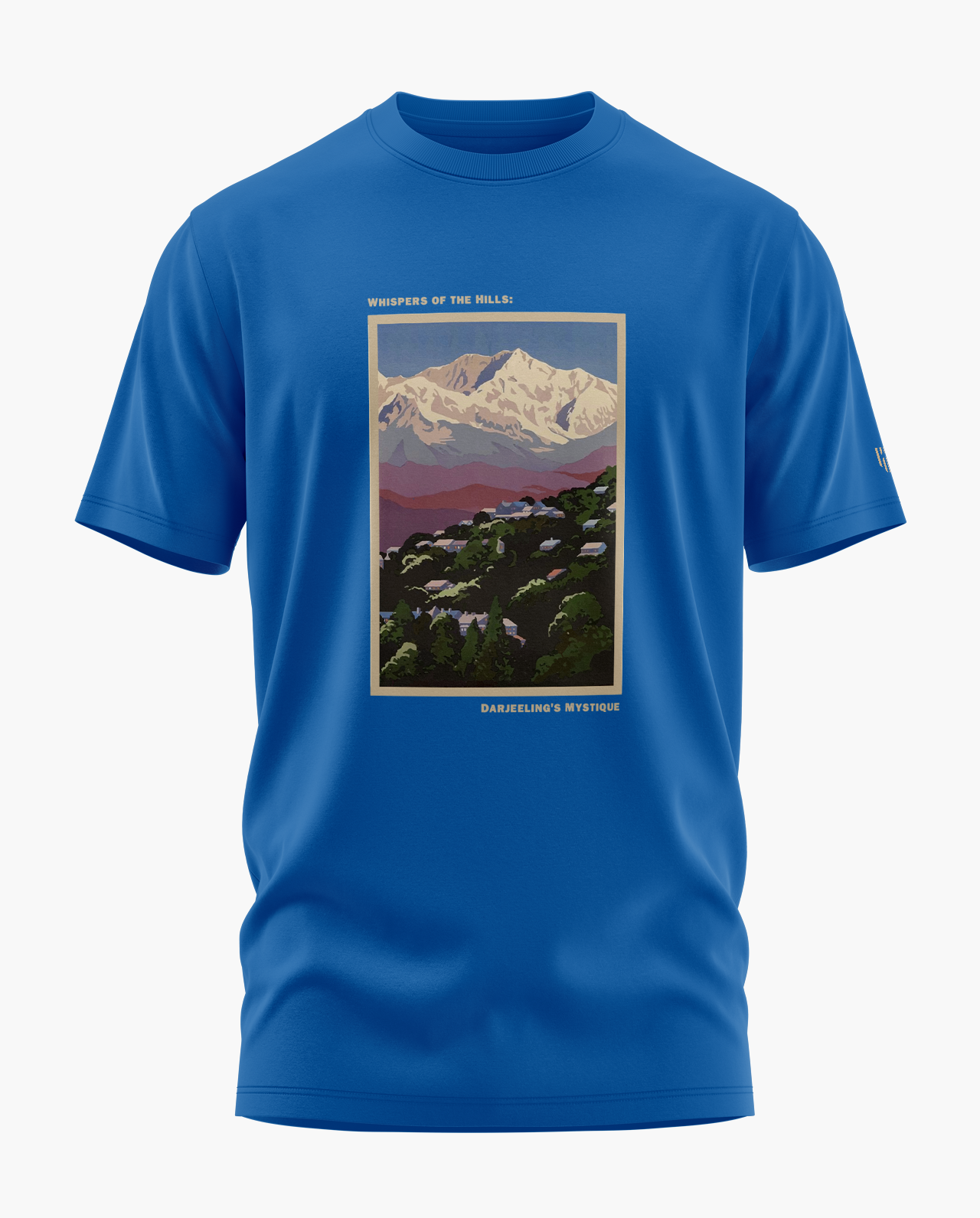 DARJEELING'S MYSTIQUE Signature LuxeSoft Cotton T-Shirt
