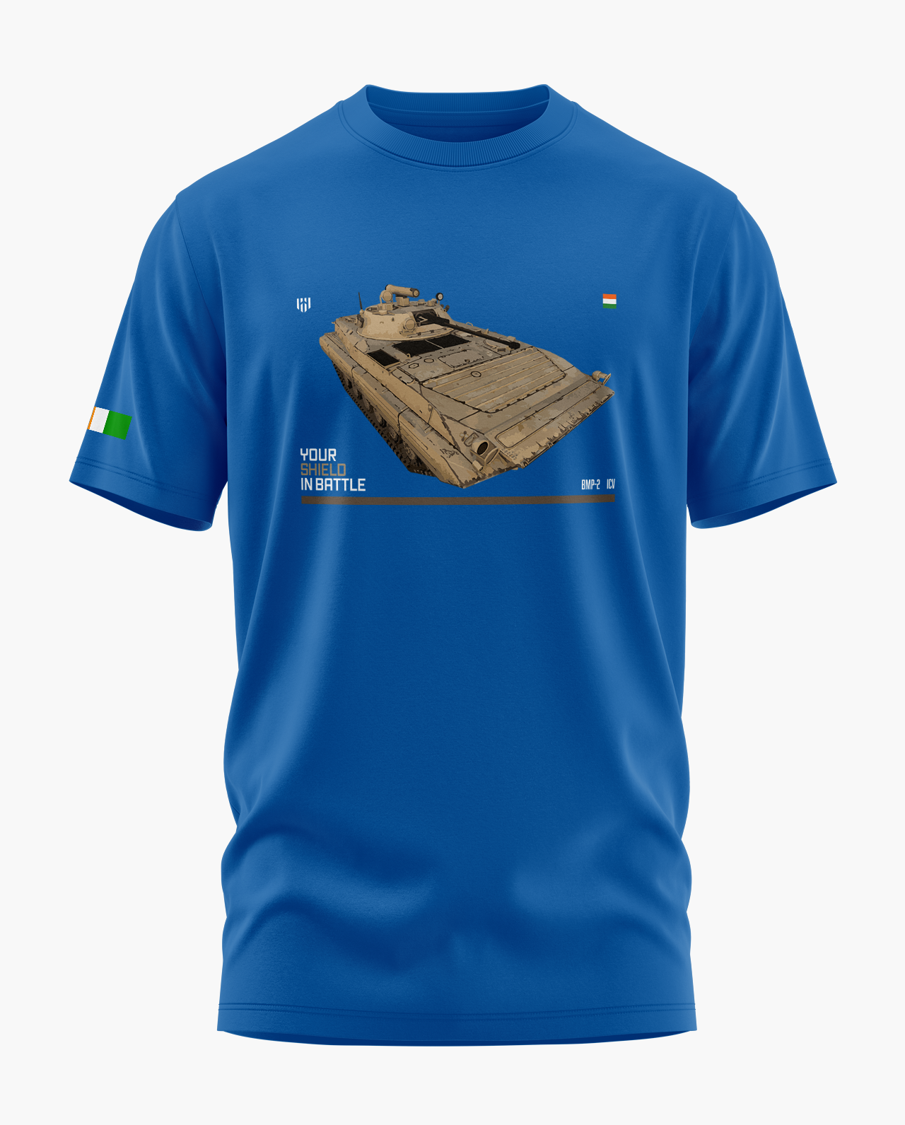 BATTLE SHIELD-BMP-2 ICV Signature LuxeSoft Cotton T-Shirt
