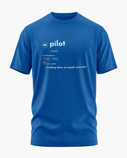 Definition of a Pilot Signature LuxeSoft Cotton T-Shirt