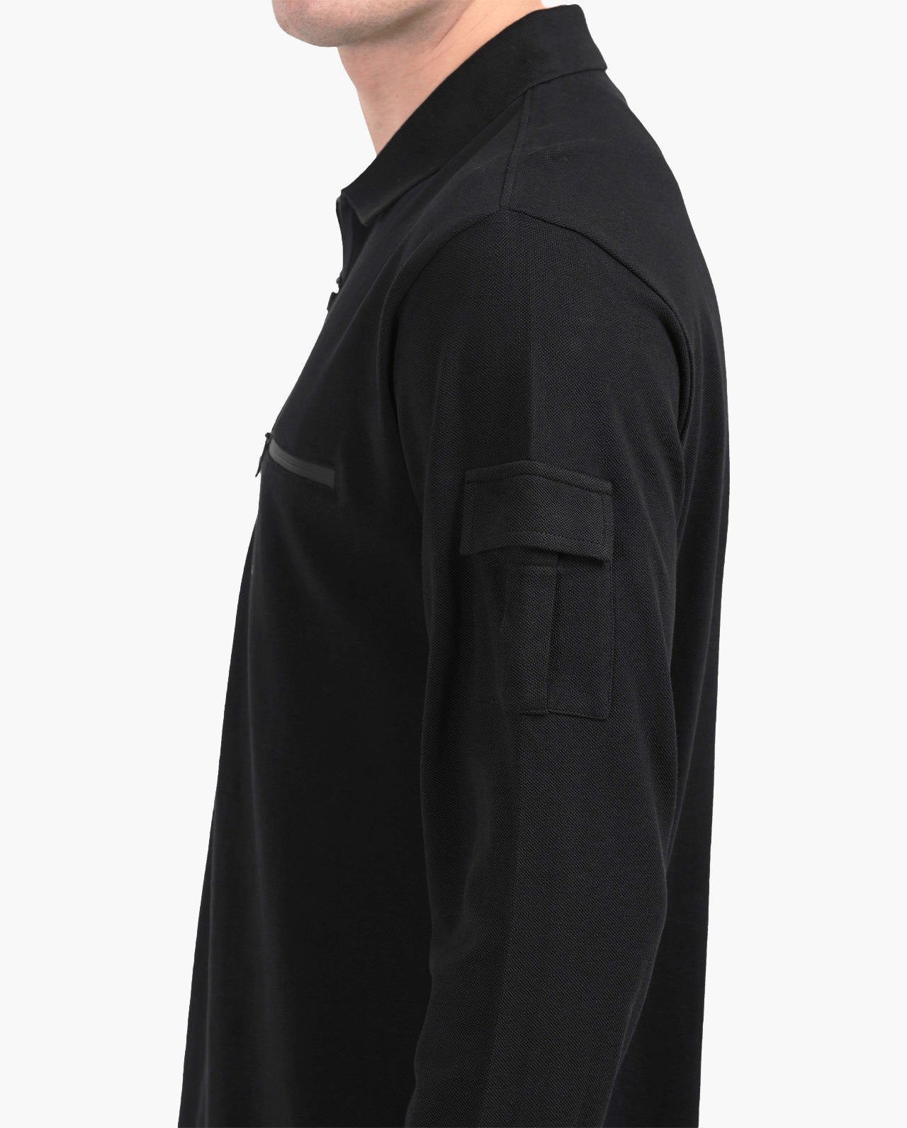Deployed Utility Full Sleeve Polo T-Shirt